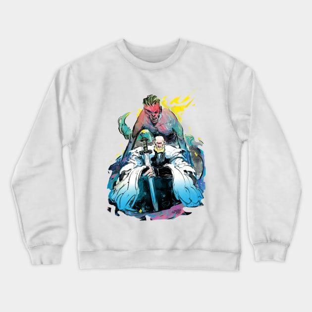 Viking Crewneck Sweatshirt by Gonzalo Ruggieri